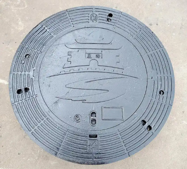 茄子河球墨铸铁井盖定制款展示